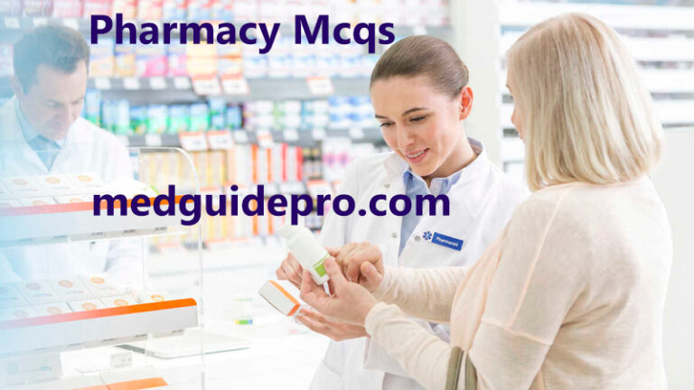 Pharmacy mcqs with answers for Pharmacist, Assistant Pharmacist ...